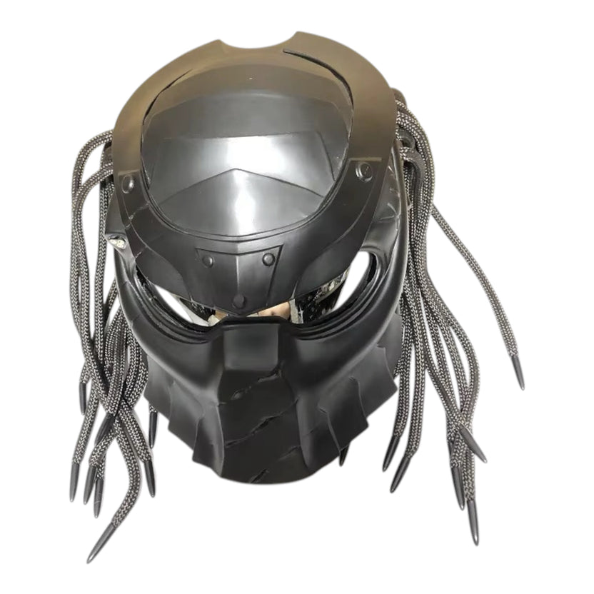 Predator Carbon Fiber Full Face Motorcycle Helmet – DOT & ECE Certifie ...
